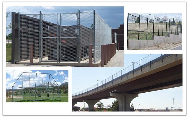 Denver commercial chain link fence