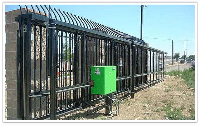 Denver commercial security automated gates