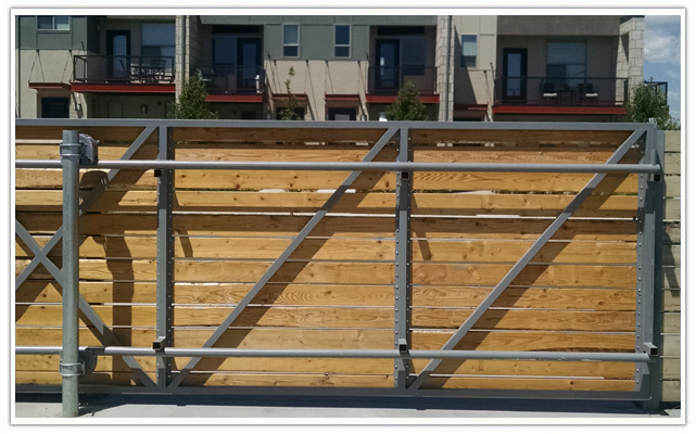 Fort Collins commercial security gates