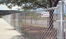 Denver commercial chain link fence