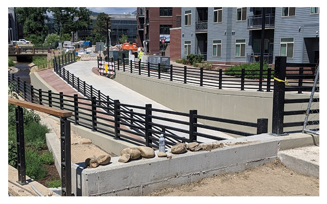 Commercial handrail company in Denver