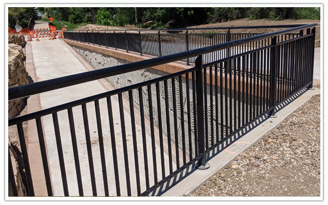 Ornamental iron fence company in Denver
