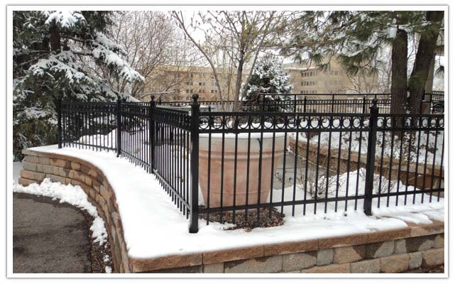 Ornamental iron fence company in Denver