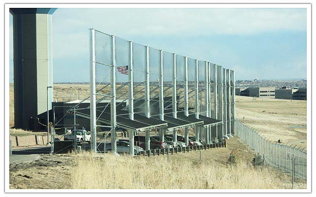 Commercial security fence in Denver
