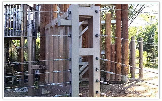 Commercial security fence in Denver
