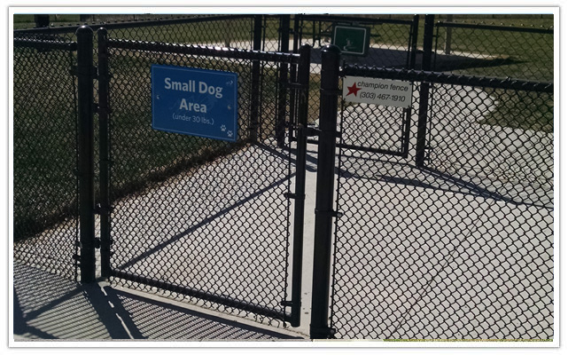 Commercial security fence in Denver